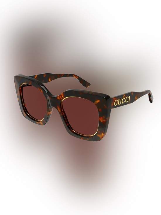 Gucci Accessories - Gucci GG1151S Havana Brown Oversized Butterfly Sunglasses w/ Case